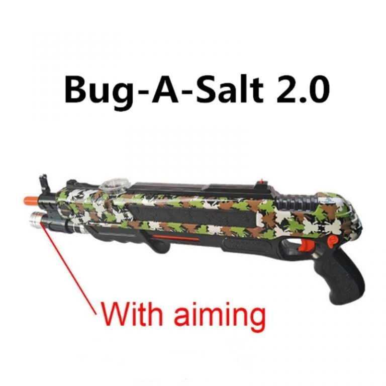 12type Hot Summer Gift Bug A Salt Fly Gun Salt Pepper Bullets Blaster